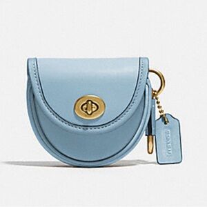 🐎🩵NWT COACH 🩵🐎 SADDLE BAG CHARM LIMITED EDITION